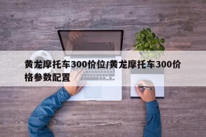 黄龙摩托车300价位/黄龙摩托车300价格参数配置
